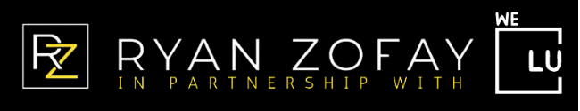 Ryan Zofay Logo coaching personal development seminars events workshops and courses partnership with We Level Up Personal Development LLC Logo