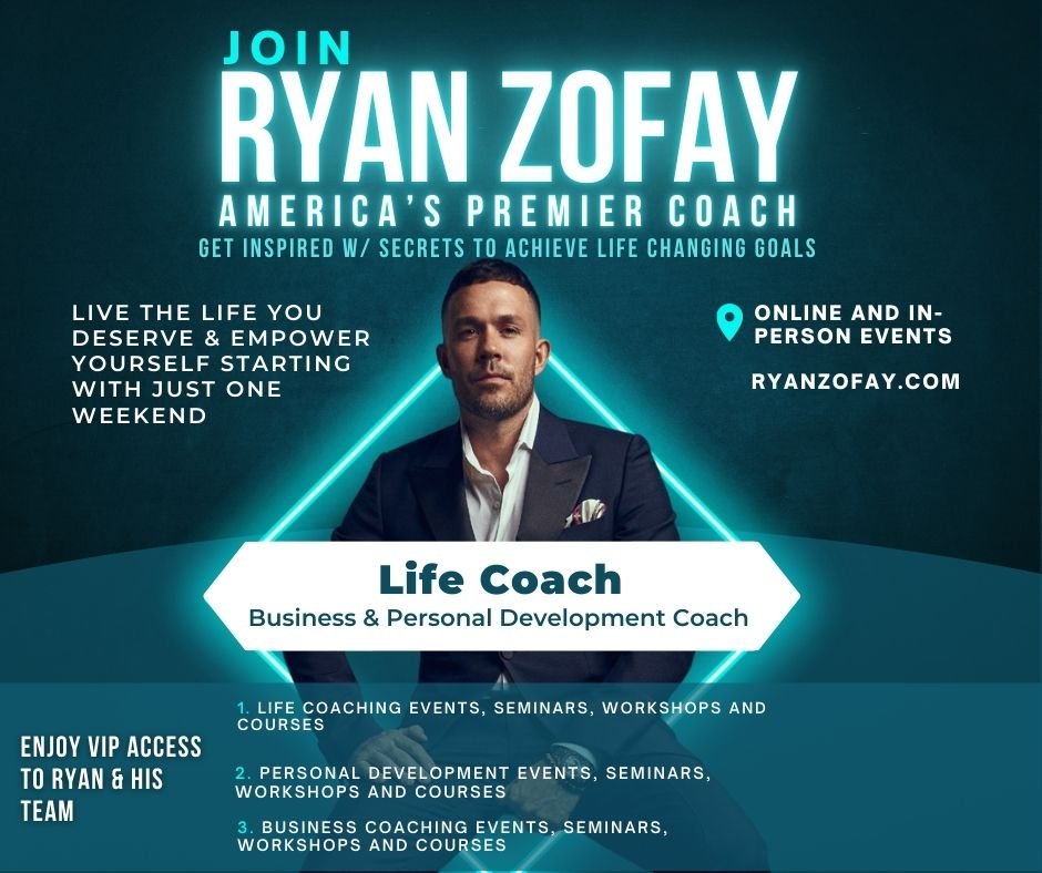 Wondering what is a life coach? What is a life coach do? Ryan Zofay is America's sensational online life coach. Get inspired with his secrets to achieve life changing goals.