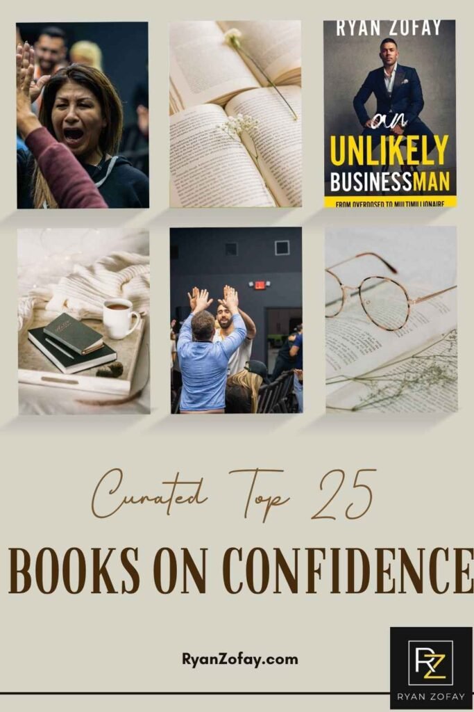 Curated Top 25 Bestselling Books on Confidence to Improve Self-Esteem for Success