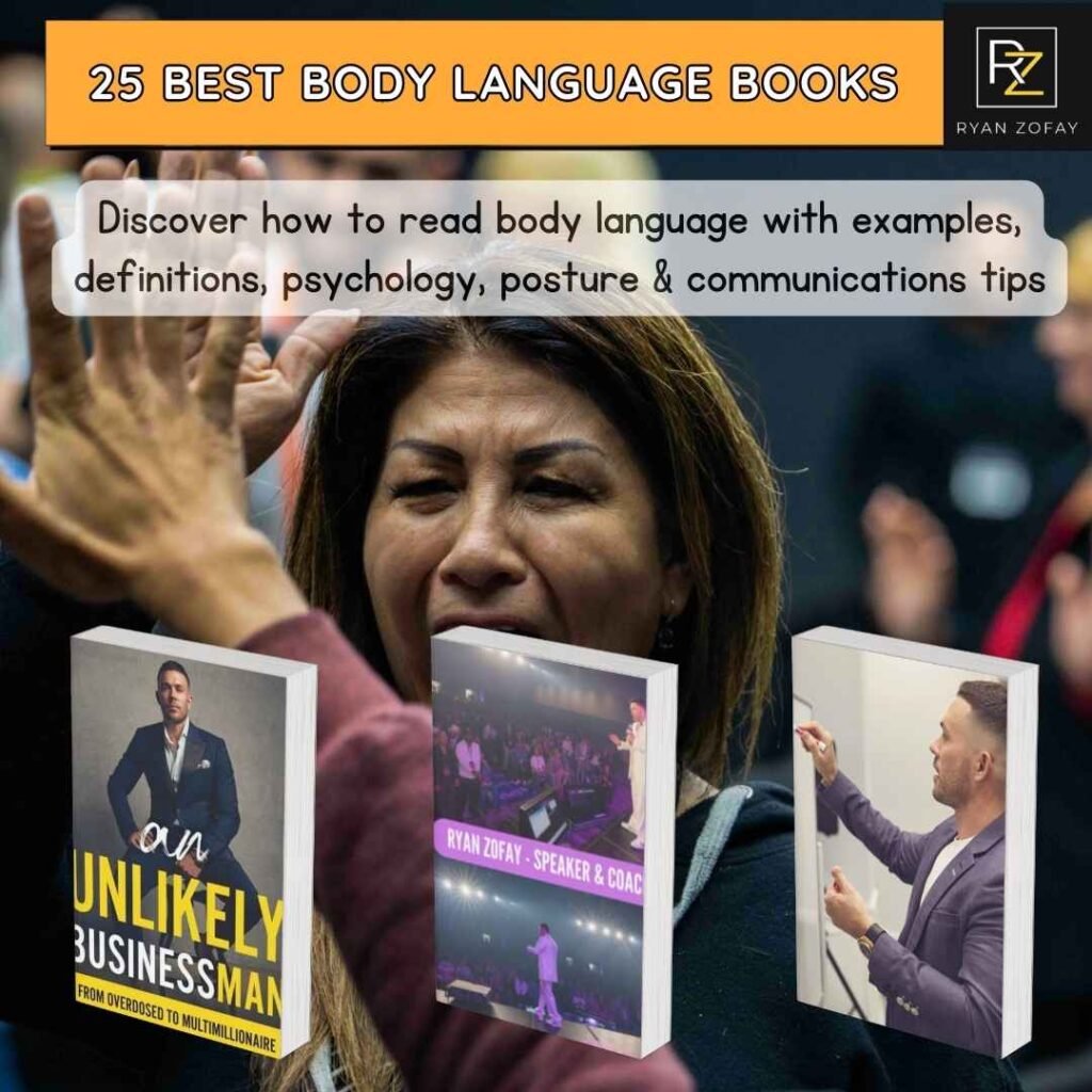 Uncover the best Body Language books on building confidence. Uncover how to read body language, with examples, definition, psychology, confidence posture & communications.