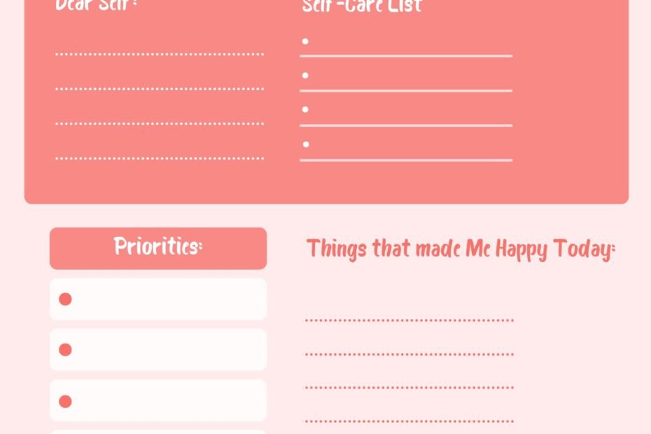 Feel free to print this complementary self love journal printable template with journal prompts for self love​ to shift your mindset through the power of self love journaling​ for healing & growth.