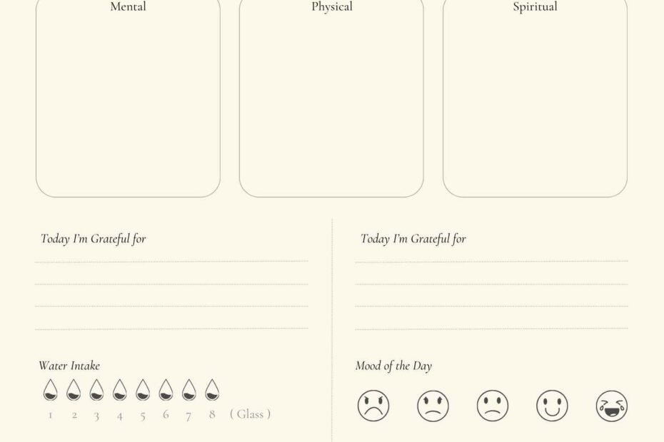 Best self care journal prompts pdf