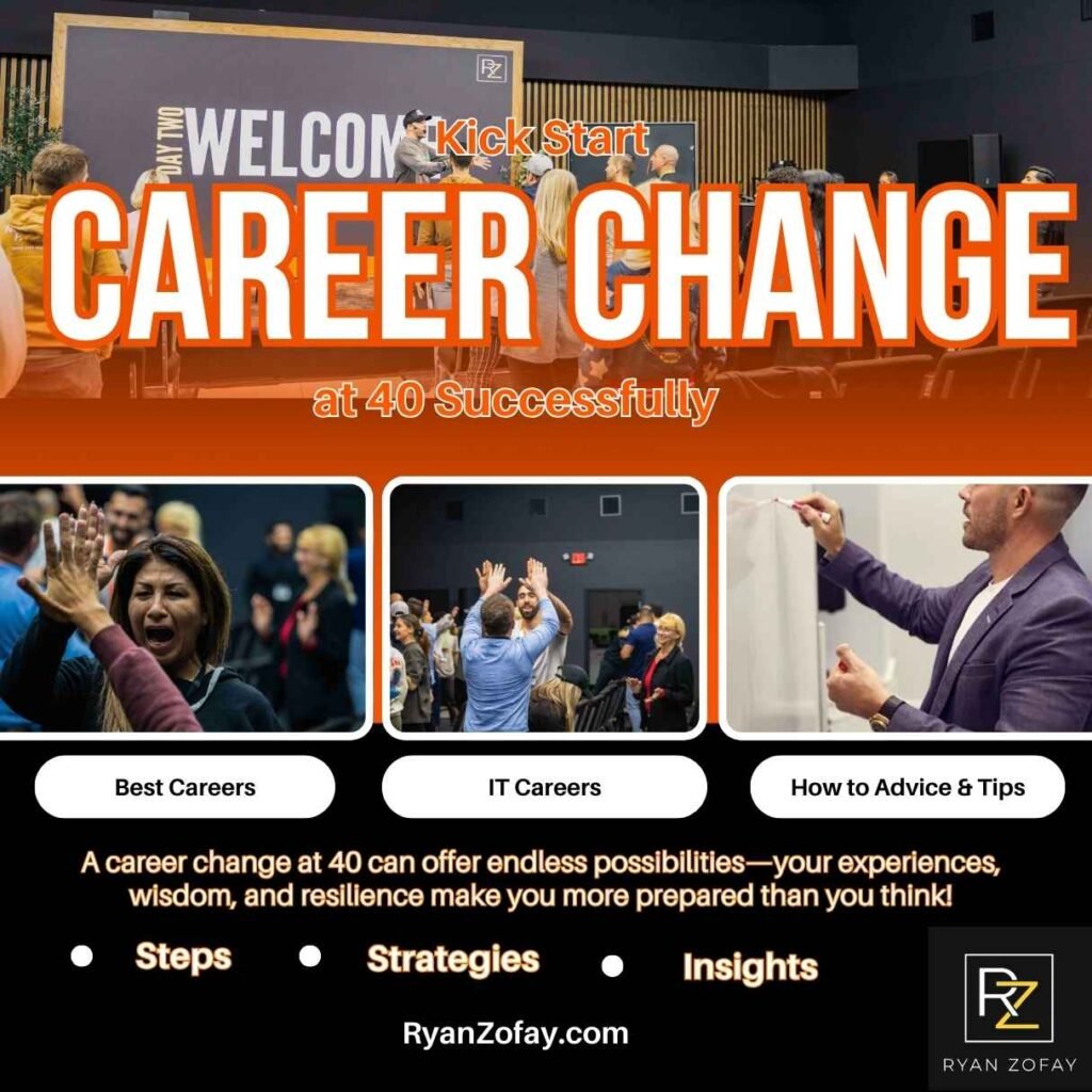 Kickstart a successful career change at 40. Uncover how to make a career change at 40​. Uncover top advice, tips, and strategies to consider.