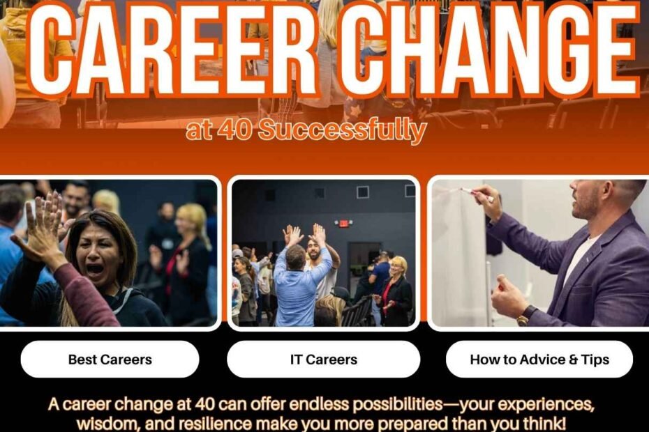 Kickstart a career change at 40 successfully. Uncover how to make a career change at 40​. Find the best career change at 40​ advice, tips, and strategies to consider.