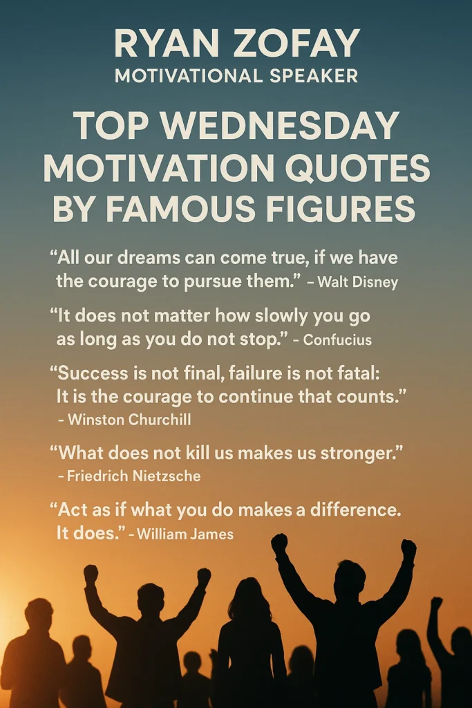 Wise Wednesday motivation quotes by famous people.