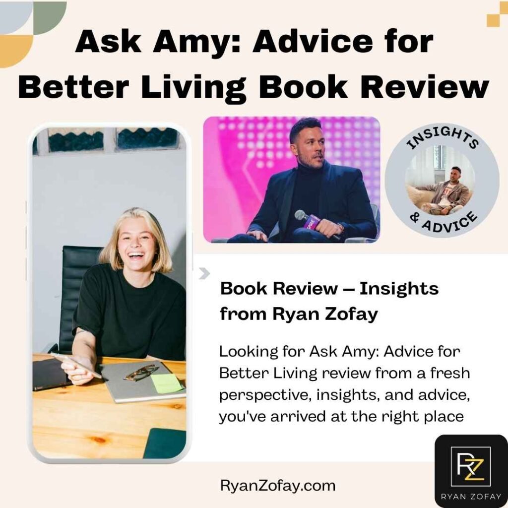 The book Ask Amy: Advice for Better Living is a curated collection of her best wisdom from her Ask Amy column's years of heartfelt advice. She addresses universal themes, from navigating relationships to self-improvement, while remaining wholly relatable and approachable.