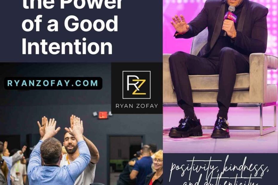 Discover how to harness the Power of a Good Intention to propel your success. Unlock your potential through good Intentions and the actions to realize them.