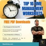 Print and download our free time management worksheet​ PDF to improve productivity and efficiency. Worksheets on time management​ can be your ticket to achieving goals and reducing stress. Discover our life changing time management tools.