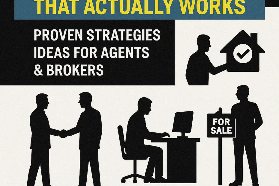 Master lead generation for real estate strategies ideas for agents & brokers plus AI guide