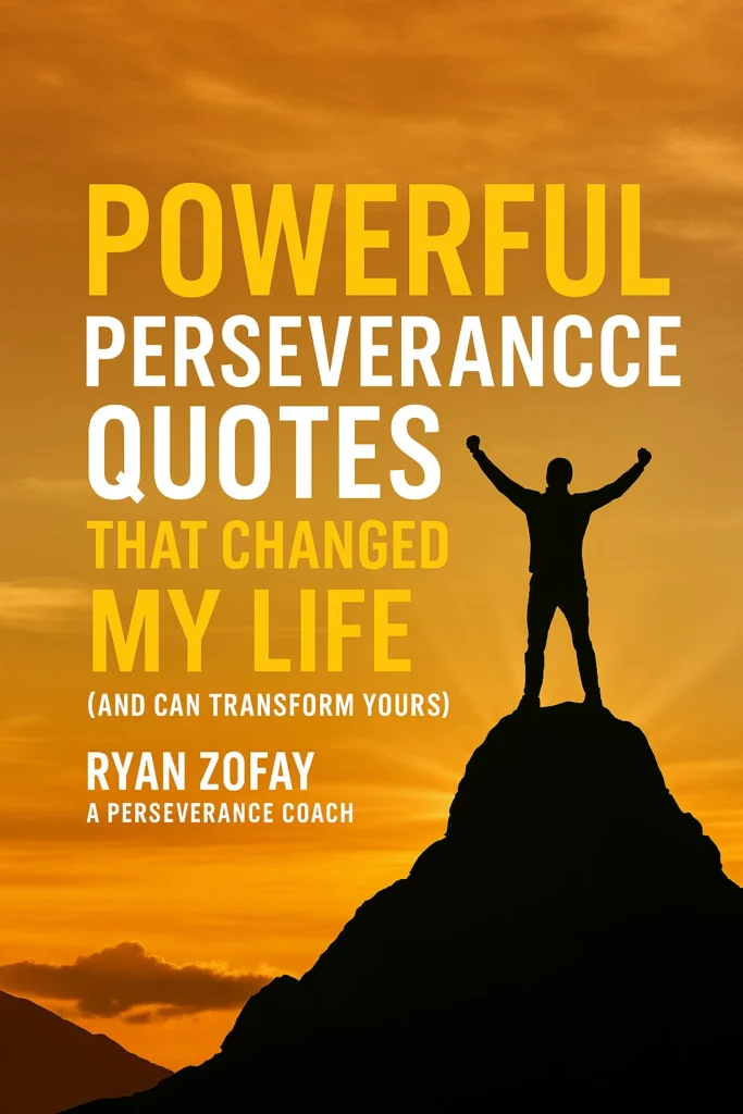 As someone who has faced deep sadness and come out stronger, I can say that the right words can save your life. During my journey from addiction to becoming an accountability coach, I have gathered many quotes about perseverance. These are not just nice words for social media. They are powerful mantras that have helped me through every challenge and success.