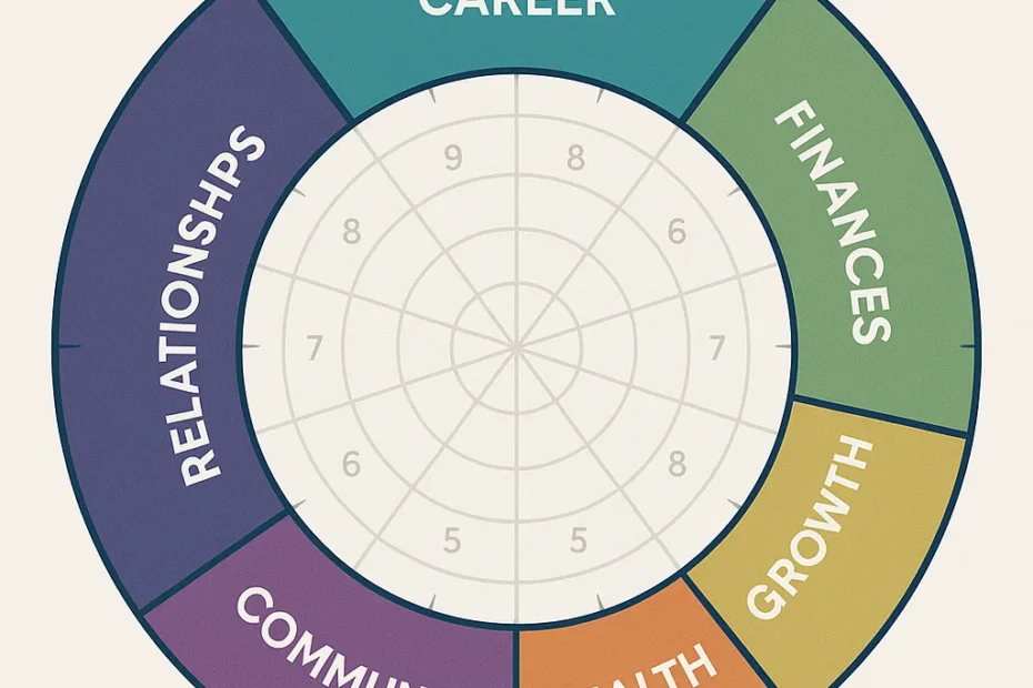Take a free wheel of life template and assessment with Ryan Zofay