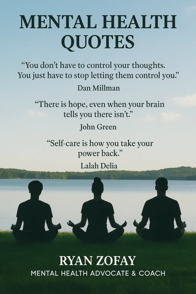 Some of the most famous mental health quotes project self love. What's your favorite positive mental health quote? Comment below.