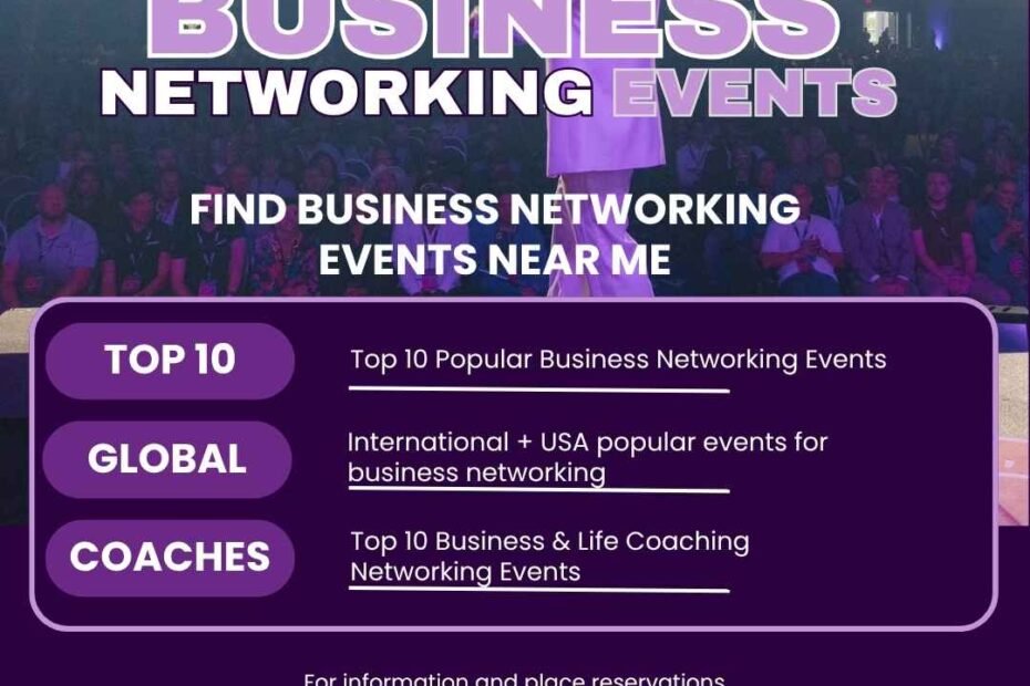 Top 10 business networking events near me
