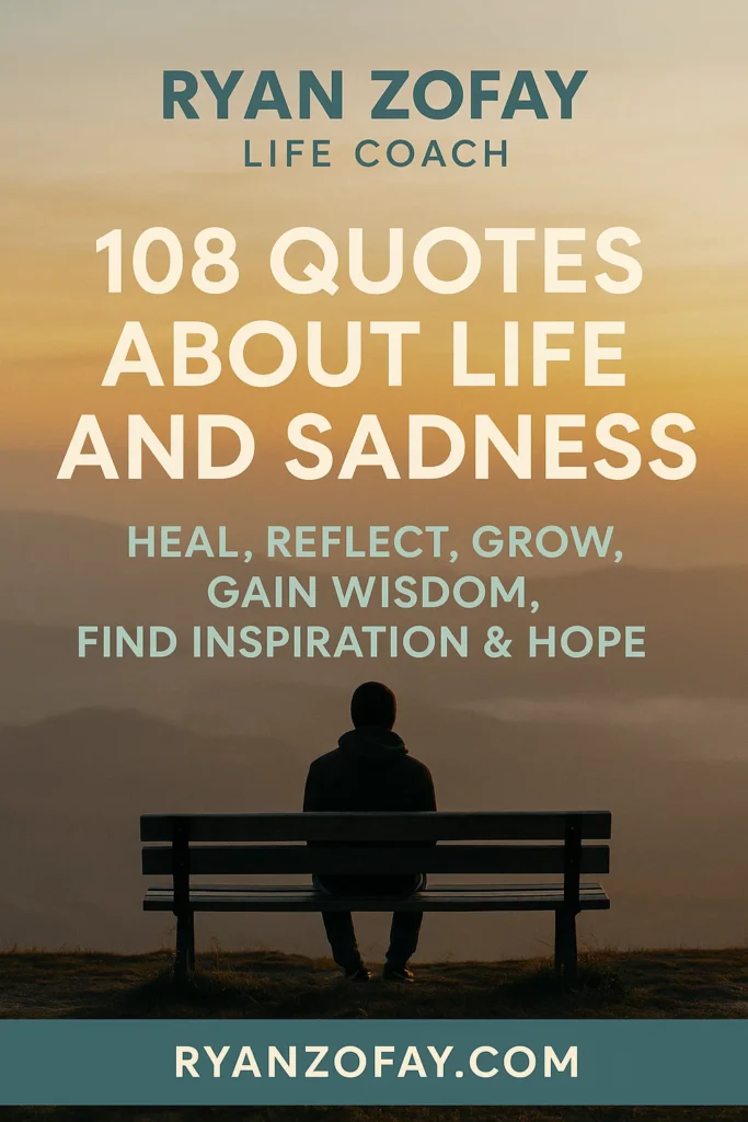 Discover the best ever 108 quotes about life and sadness. Find uplifting life quotes sadness sayings to reflect, and grow wiser. Find hope and inspiration through powerful quotes on sadness in life that can be uplifting, too.