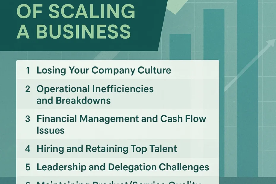 The 10 top pain points scaling operations business and how to overcome them
