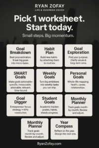 Top 10 Free Printable Goal Setting Worksheets